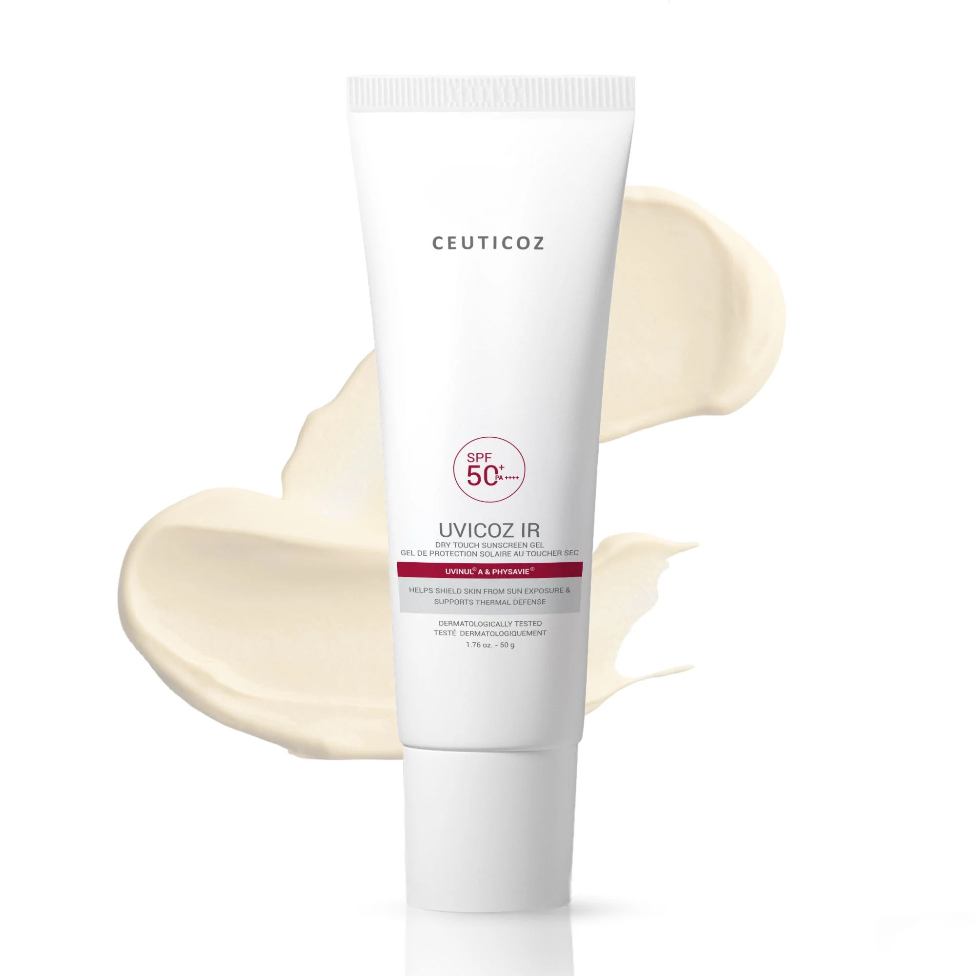 Uvicoz IR Ultra Matte Finish Dry Touch Sunscreen Gel SPF 50+ PA++++